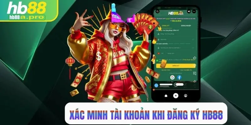 Cách xác minh tài khoản khi đăng ký HB88